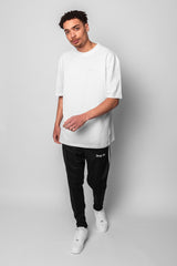 HEAVY OVERSIZE EMBO T-SHIRT V2 WHITE