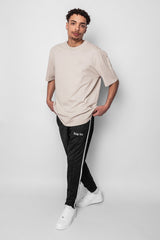 HEAVY OVERSIZE EMBO T-SHIRT MOON BEAM