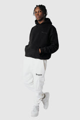 LOGO SWEAT CARGO PANT V2 CREAM WHITE