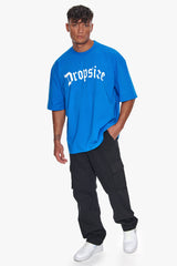 HEAVY OVERSIZE LOGO T-SHIRT ROYAL BLUE