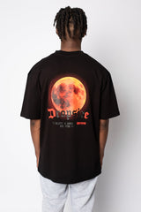 HEAVY OVERSIZE V2 MOON T-SHIRT BLACK