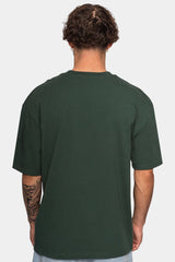 HEAVY EMBO T-SHIRT DARK GREEN