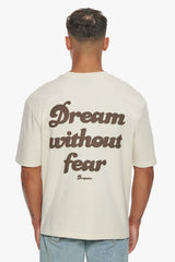 HEAVY DREAM WITHOUT FEAR T-SHIRT COCONUT MILK