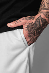 LOGO MESH SHORT WHITE/BLACK