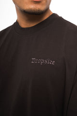 HEAVY OVERSIZE EAGLE T-SHIRT WASHED BLACK