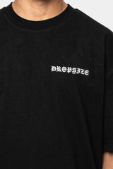 HEAVY OVERSIZE CRIME T-SHIRT BLACK