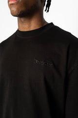 HEAVY OVERSIZE V2 MOON T-SHIRT BLACK