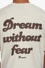 HEAVY DREAM WITHOUT FEAR T-SHIRT COCONUT MILK