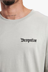 HEAVY OVERSIZE EMBO T-SHIRT V3 QUITE GREY