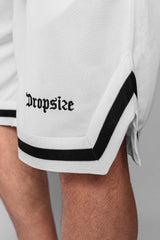 LOGO MESH SHORT WHITE/BLACK