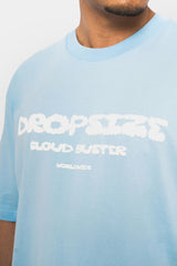 HEAVY OVERSIZE CLOUD BUSTER T-SHIRT BABY BLUE