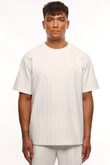 HEAVY OVERSIZE TABLE  T-SHIRT WHITE