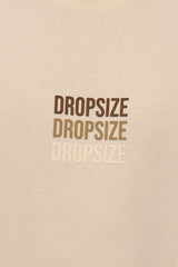 HEAVY OVERSIZE STAPLE LOGO T-SHIRT COCONUT MILK