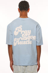 HEAVY OVERSIZE PLH T-SHIRT BABY BLUE
