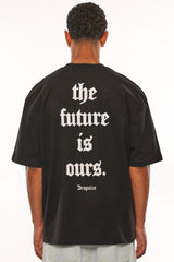 HEAVY OVERSIZE FUTURE T-SHIRT BLACK