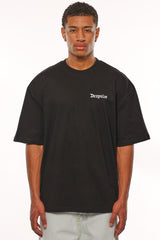 HEAVY OVERSIZE FUTURE T-SHIRT BLACK