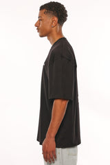 HEAVY OVERSIZE FUTURE T-SHIRT BLACK