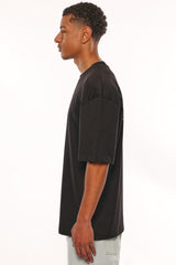 HEAVY OVERSIZE PEACE OF MIND T-SHIRT BLACK