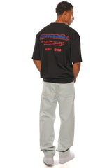 HEAVY OVERSIZE PEACE OF MIND T-SHIRT BLACK