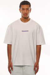 HEAVY OVERSIZE PEACE OF MIND T-SHIRT WHITE