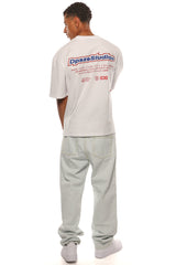 HEAVY OVERSIZE PEACE OF MIND T-SHIRT WHITE