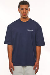 HEAVY BROKEN HEART T-SHIRT BLACK IRIS