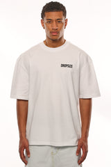 HEAVY OVERSIZE FUTURE IS OURS T-SHIRT WHITE