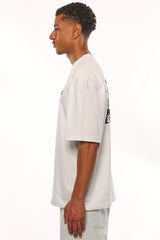 HEAVY OVERSIZE FUTURE IS OURS T-SHIRT WHITE