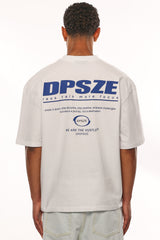 HEAVY OVERSIZE LESS TALK T-SHIRT WHITE