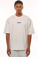 HEAVY OVERSIZE LESS TALK T-SHIRT WHITE