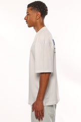 HEAVY OVERSIZE LESS TALK T-SHIRT WHITE