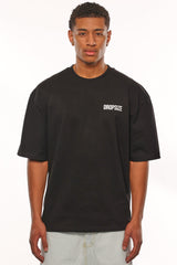 HEAVY OVERSIZE MORE FOCUS T-SHIRT BLACK