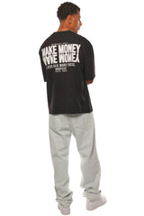 HEAVY OVERSIZE MORE FOCUS T-SHIRT BLACK