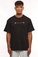 HEAVY SKULL LOGO T-SHIRT BLACK