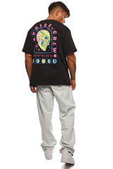 HEAVY SKULL LOGO T-SHIRT BLACK