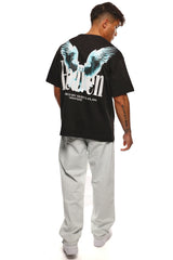 HEAVY OVERSIZE BLESSED T-SHIRT BLACK