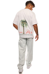 HEAVY PALM T-SHIRT WHITE