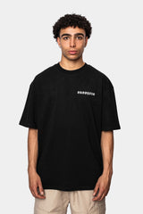 HEAVY OVERSIZE CRIME T-SHIRT BLACK