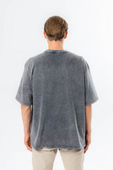 Vice City Heavy T-Shirt Acid Washed Black