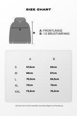 HEAVY OVERSIZE HALF ZIP HOODIE WASHED BLACK