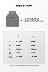 SUPER HEAVY OVERSIZE BLANK ZIP HOODIE MOON BEAM