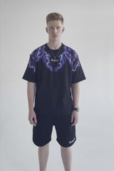 Flash Design Heavy T-Shirt Black