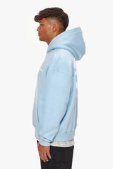 HEAVY OVERSIZE DWF HOODIE BABY BLUE