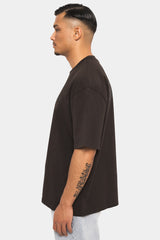 HEAVY OVERSIZE HD PRINT T-SHIRT WASHED BLACK