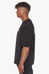 HEAVY OVERSIZE CRIME CLUB T-SHIRT BLACK