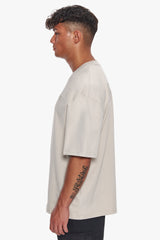 HEAVY OVERSIZE HD PRINT T-SHIRT MOONBEAM