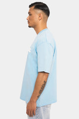 HEAVY OVERSIZE CLOUD BUSTER T-SHIRT BABY BLUE