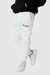LOGO SWEAT CARGO PANT CREAM WHITE