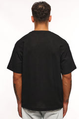 HEAVY RIB T-SHIRT BLACK
