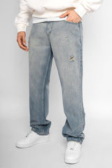 LOOSE FIT JEANS SAND STORM BLUE